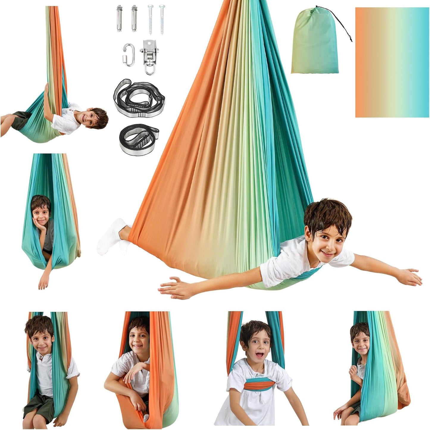 COLUMPIO SENSORIAL PARA NIÑOS