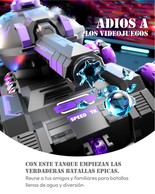 Tanque Acrobatico con sensores de movimiento