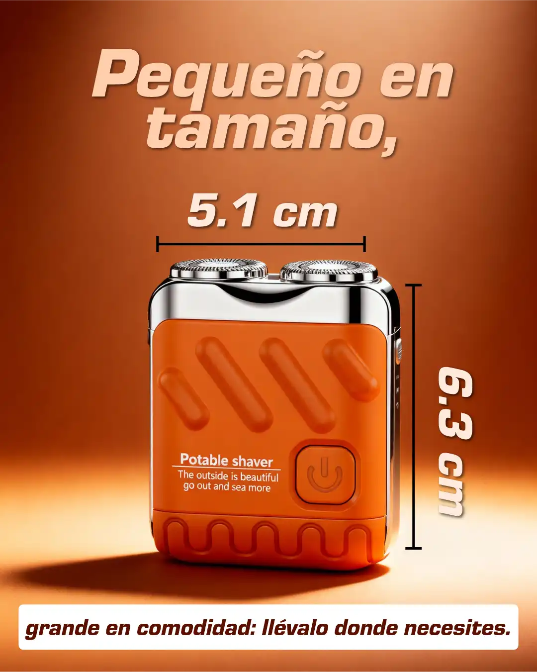 Mini Rasuradora Eléctrica Portatil