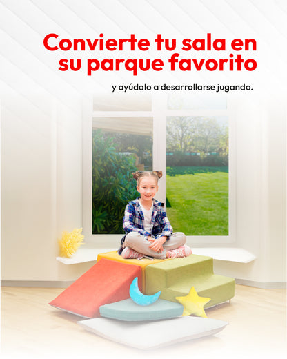 SET BLOQUES DE ESCALADA PREMIUN  MULTICOLOR 4 PCS
