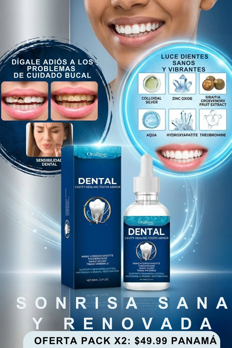 Oralhoe Dental™-Gel reparador de encías, Limpieza de la cavidad bucal y eliminación de manchas.