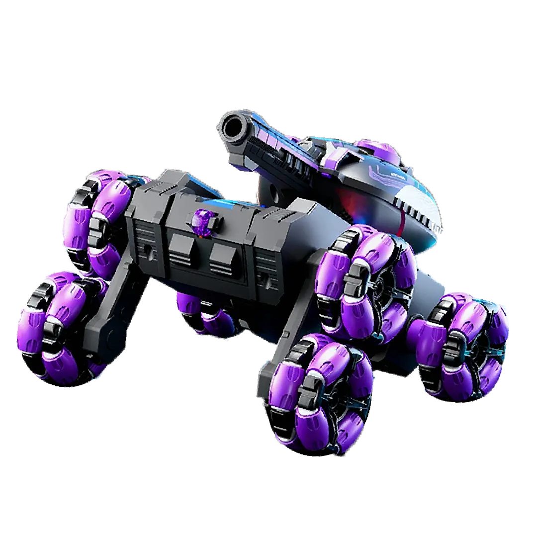 Tanque Acrobatico con sensores de movimiento