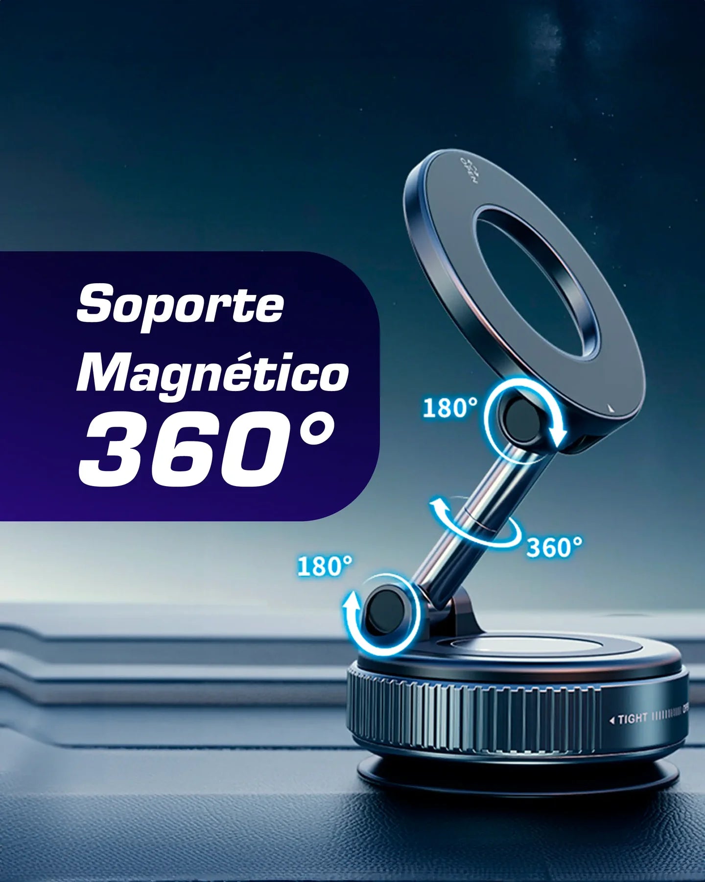 Soporte magnético para teléfono celular