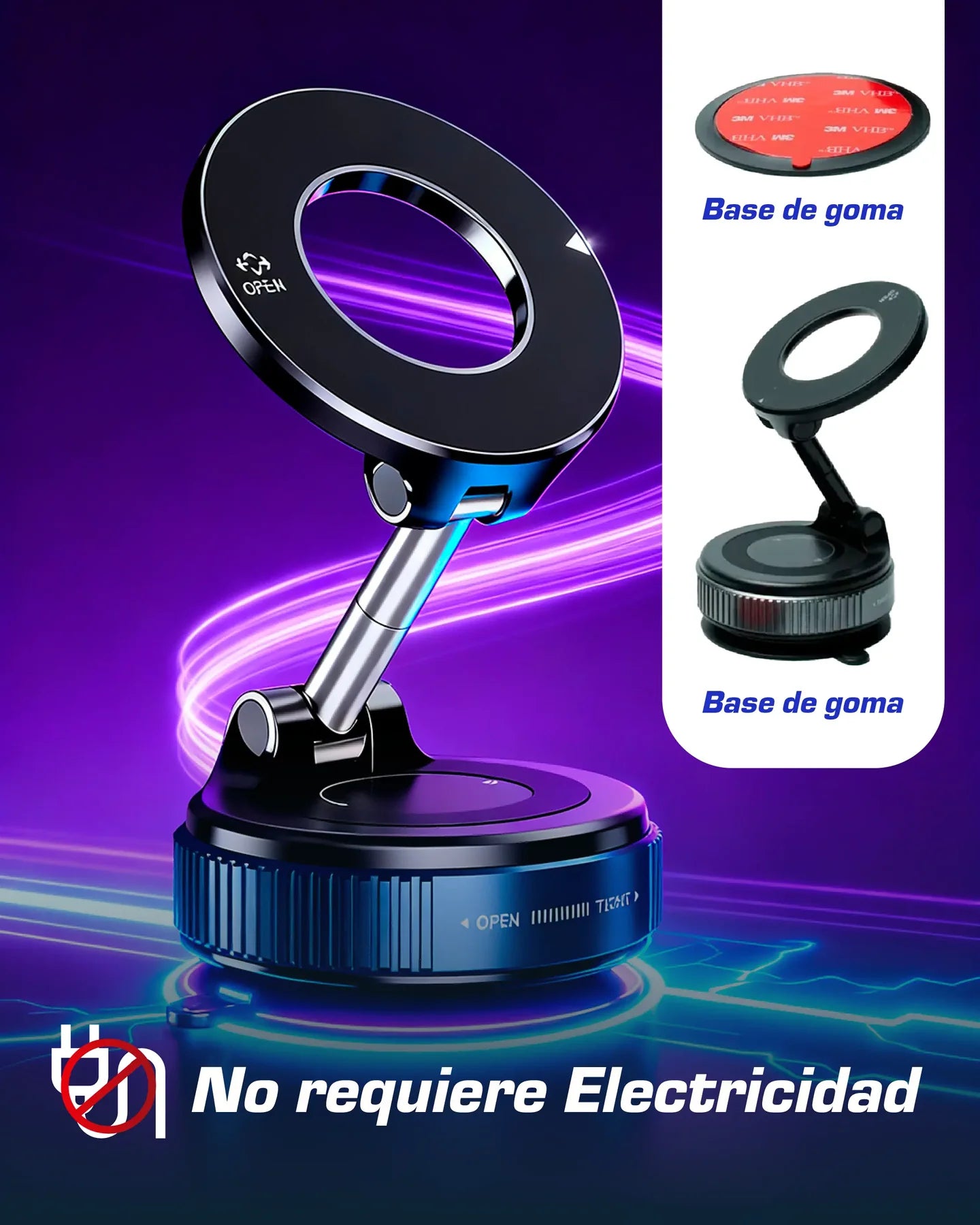Soporte magnético para teléfono celular